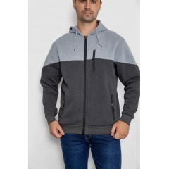 Кофта чоловіча на флісі, колір сірий, 244R2563
