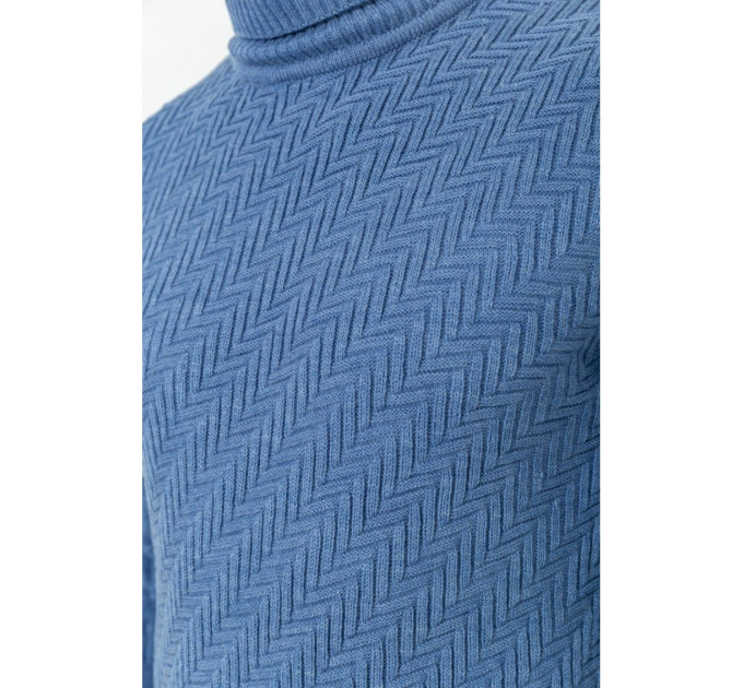Гольф мужской, цвет джинс, 161R696