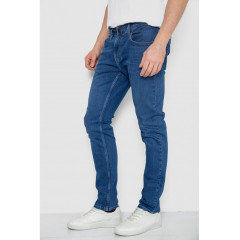 Джинсы мужские однотонные, цвет синий, 247R1085.