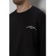 Спортивный мужской демисезонный костюм, цвет черный, 241R176