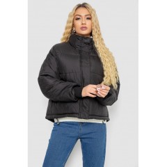 Куртка жіноча демісезонна, колір чорний, 244R1508