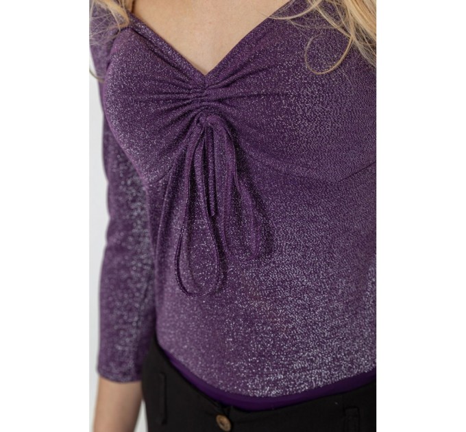 Боди нарядное, цвет фиолетовый, 244R100