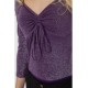 Боди нарядное, цвет фиолетовый, 244R100