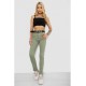 Джинсы женские Skinny Американки, цвет оливковый, 182R00252 оптом