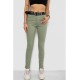 Джинсы женские Skinny Американки, цвет оливковый, 182R00252.