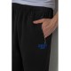 Спортивные брюки мужские на флисе, цвет черный, 244R4869