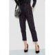 Брюки женские в клеточку, цвет сине-коричневый, 244R157