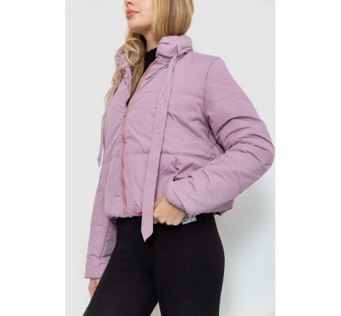 Куртка женская демисезонная, цвет сиреневый, 131R175