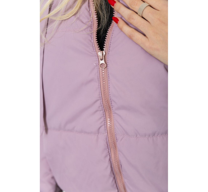 Куртка женская демисезонная, цвет сиреневый, 131R175