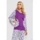 Пижама женская на флисе, цвет фиолетовый, 243R09054