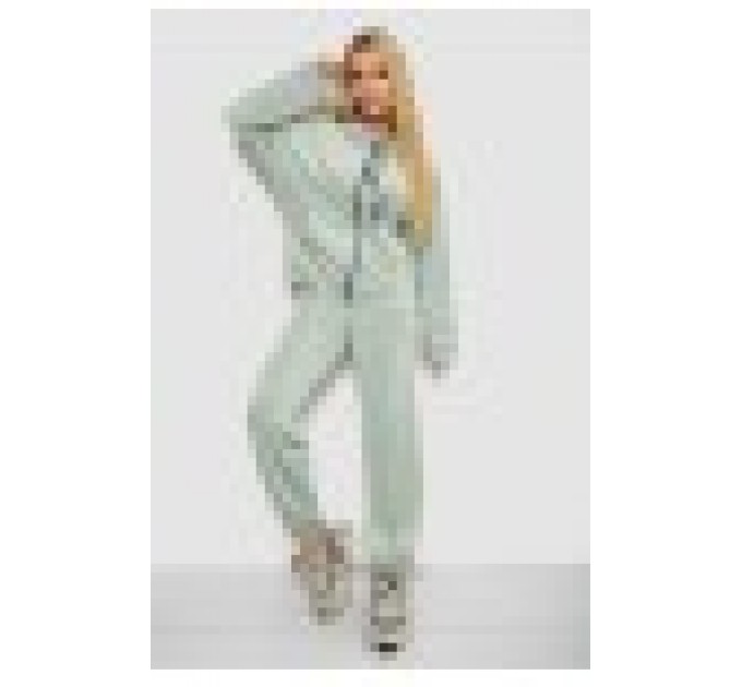 Спортивный костюм женский велюровый, цвет коралловый, 238R107 оптом