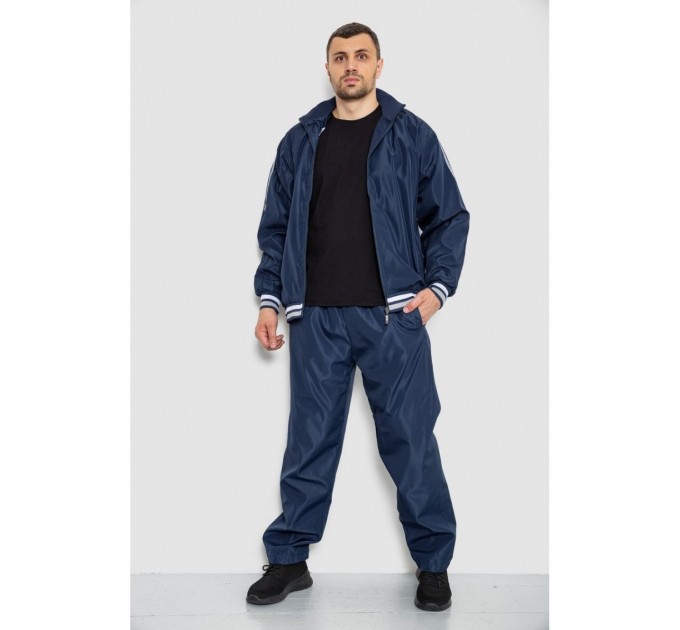 Спорт чоловічий костюм, колір синій, 244R901