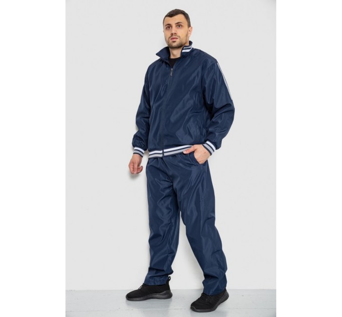 Спорт чоловічий костюм, колір синій, 244R901