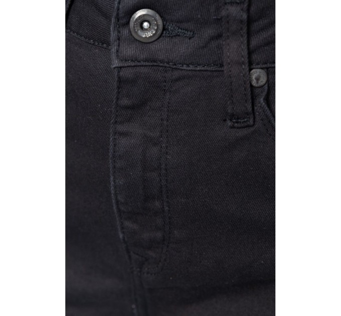 Джинси жіночі skinny, колір чорний, 186R0028