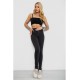 Джинсы женские Skinny -уценка, цвет черный, 182R4296-U