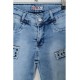 Джинсы для девочек, цвет голубой, 247R10048
