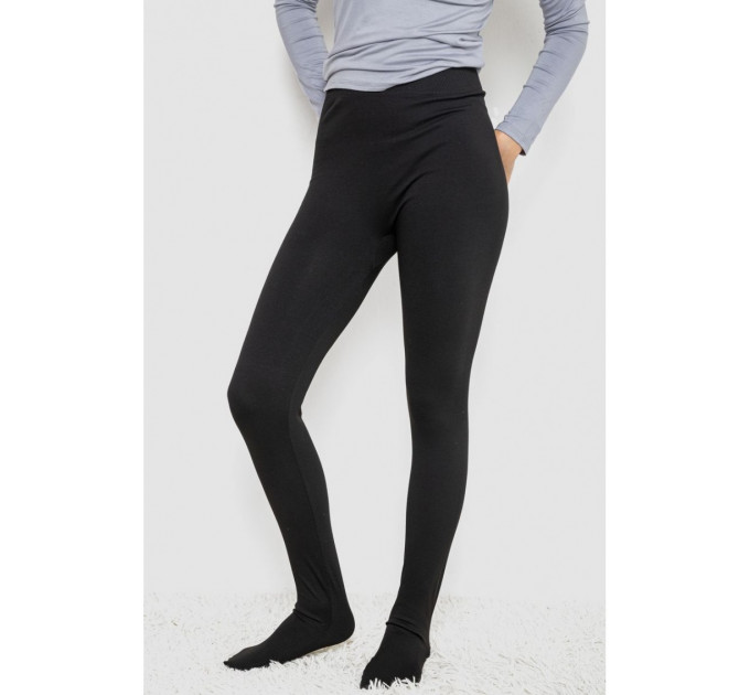 Колготы женские утепленные, цвет черный, 139R945