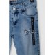 Джинсы для девочек, цвет голубой, 247R10050
