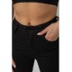Джинси жіночі Skinny, колір чорний, 182R3394