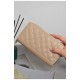 Кошелек женский из экокожи бежевого цвета 172994L