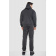 Спорт костюм чоловічий на флісі, колір темно-сірий, 190R235