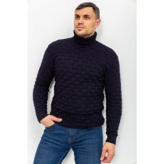Светр чоловічий, колір чорно-синій, 161R602