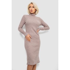 Сукня повсякденна утеплена, колір мокко, 257R115