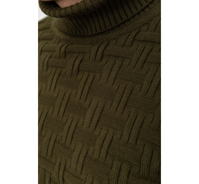 Светр чоловічий, колір хакі, 161R602