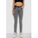 Джинси жіночі Skinny Американки, колір сірий, 244R00970
