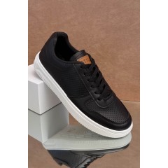 Кеди чоловічі демісезонні, колір чорно-білий, 248RR169