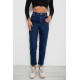 Джинси жіночі однотонні Skinny Fit, колір синій, 244R5279
