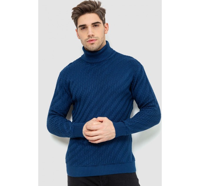 Гольф чоловічий, колір синій, 161R696