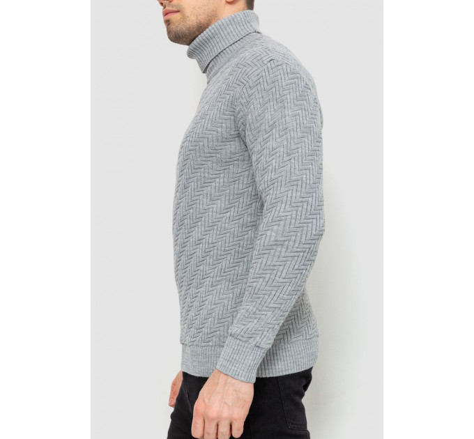 Гольф чоловічий, колір світло-сірий, 161R696