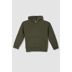 Спортивний костюм дитячий на флісі, колір хакі, 102R1520