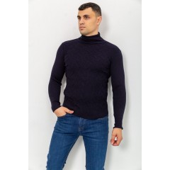 Светр-гольф чоловічий, колір темно-синій, 161R892