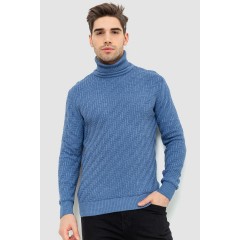 Гольф чоловічий, колір джинс, 161R696