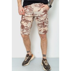Шорти чоловічі камуфляж, колір бежевий, 157RP300-4