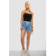 Шорти джинсові жіночі, колір блакитний, 221R3006-5