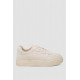Кеди жіночі з перфорацією, колір бежевий, 248RAD60