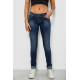 Джинси жіночі однотонні Skinny, колір синій, 244RSH9518