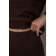Термокостюм жіночий на флісі, колір шоколадний, 238R58676