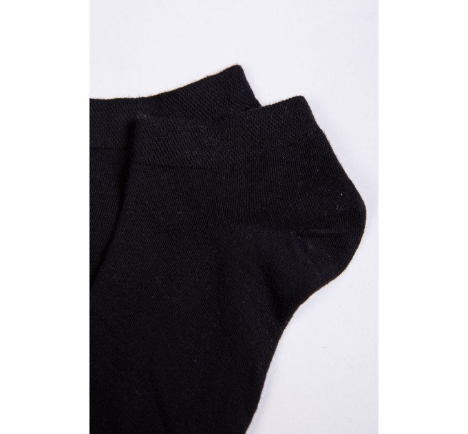 Жіночі короткі шкарпетки, чорного кольору, 151R2255