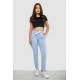 Спортивні штани жіночі, колір блакитний, 244R1807-1