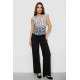 Блуза жіноча з принтом, колір білий, 230R262-12