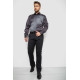 Сорочка чоловіча з принтом, колір сірий, 214R5829