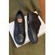 Кеди чоловічі демісезонні, колір чорно-бежевий, 248RR147-1