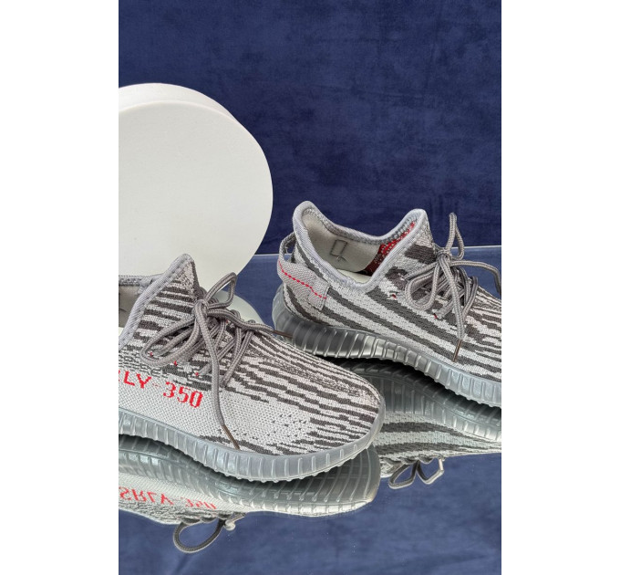 Кросівки жіночі  текстиль, колір сірий, 243R350