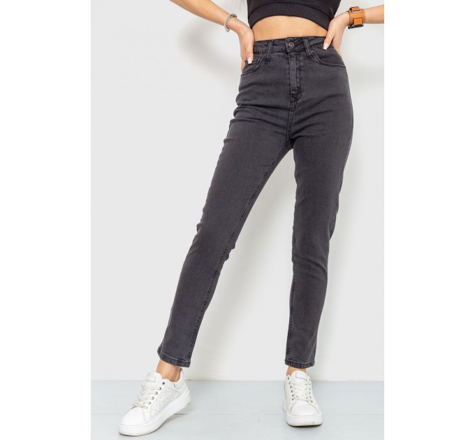 Джинси жіночі skinny, колір темно-сірий, 186R0029 Джинси жіночі skinny, колір темно-сірий, 186R0029