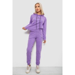 Спортивний костюм жіночий двонитка, колір бузковий, 214R1419-002