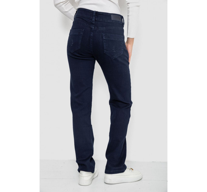 Джинси жіночі Slim Fit, колір темно-синій, 244R1049